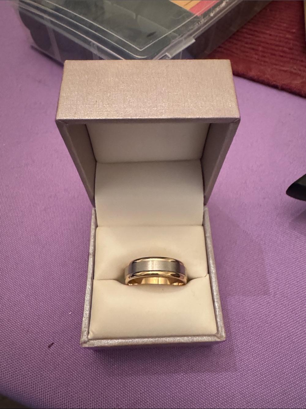 Kay Jewelers Two-Tone Gold and Silver Men's Ring